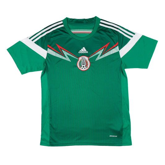 Retro Mexique Domicile Maillot 2014 Vert