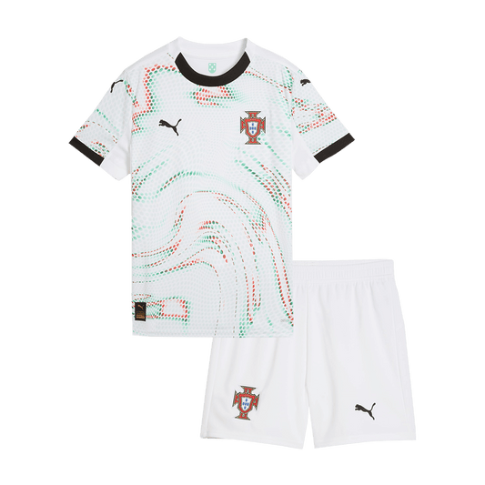 Portugal Extérieur Maillot Kit 2025 Junior