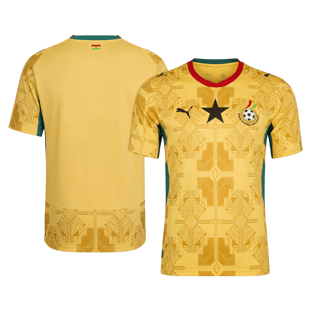 Ghana Uitshirt - Wereldkampioenschap 2026 Geel