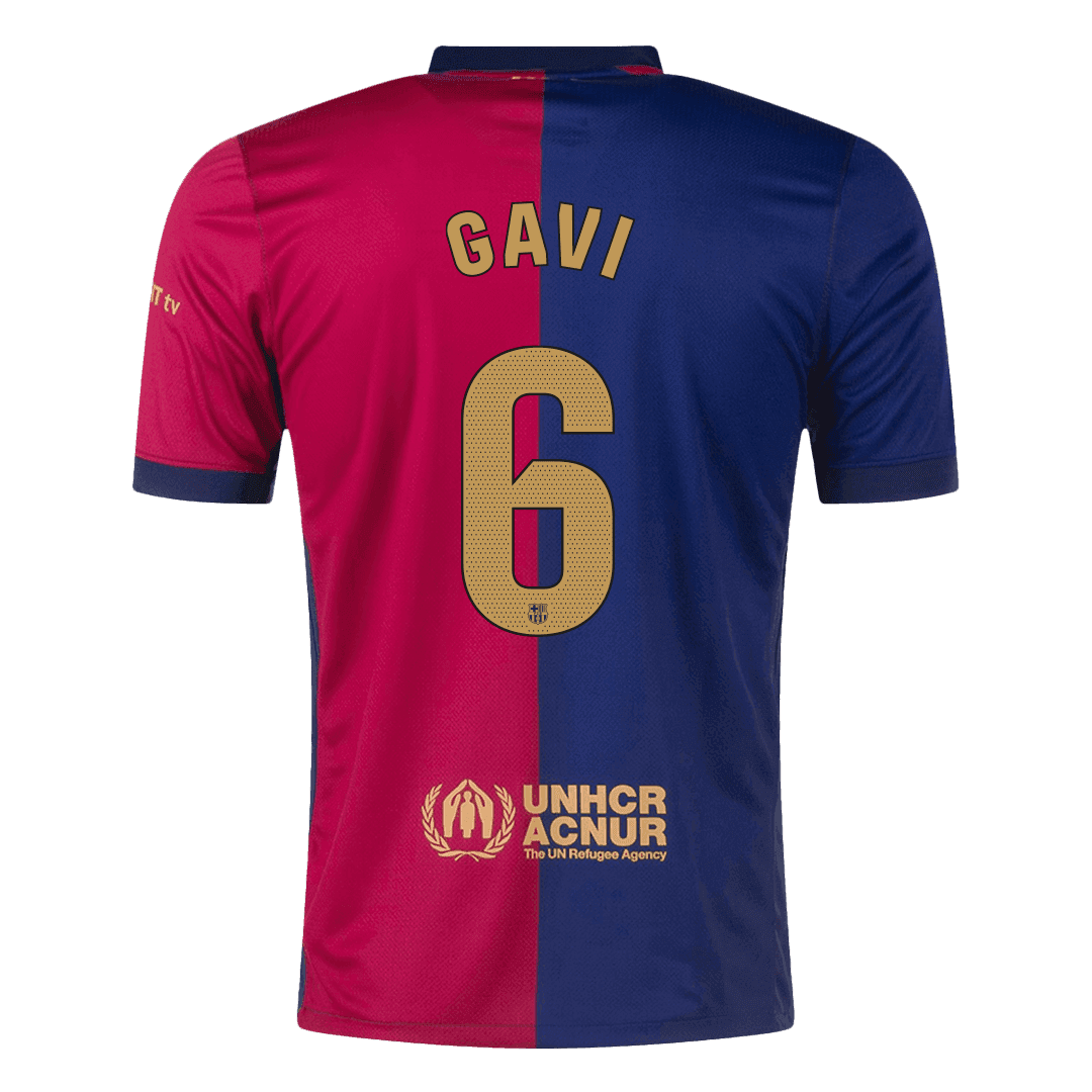 GAVI #6 Barcelone Domicile Maillot 2024/25 Spotify Logo Without Text - Super - Mon Maillot Foot Store