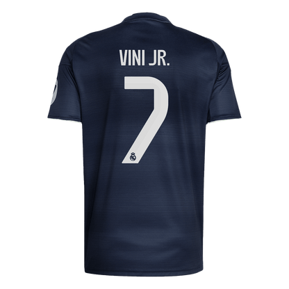 VINI JR. #7 Real Madrid Extérieur Maillot 2025/26