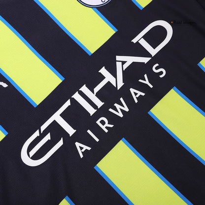Manchester City Extérieur Maillot 2024/25 Grande Taille
