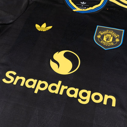 MOUNT #7 Manchester United Third Maillot 2025/26 Noir