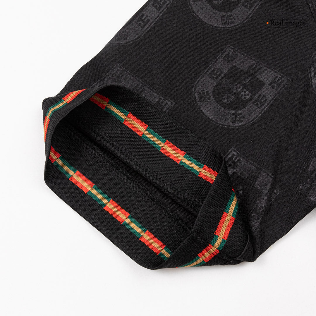 Portugal Maillot Coupe du Monde 2026 Noir Grande Taille