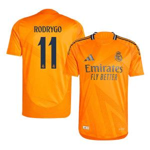 RODRYGO #11 Real Madrid Extérieur Maillot 2024/25 Authentique