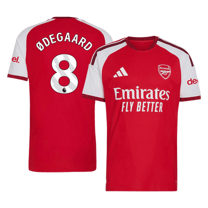 ØDEGAARD #8 Arsenal Domicile Maillot 2026/27 Rouge Joueur