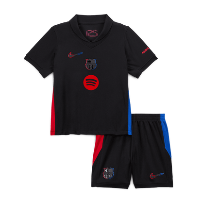 Barcelone Extérieur Maillot Kit 2024/25 - Spotify Logo Without Text Junior - Mon Maillot Foot Store
