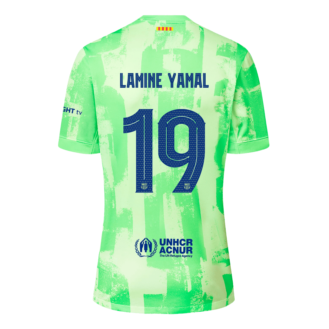 LAMINE YAMAL #19 Barcelone Third Maillot 2024/25 UCL(Spotify Logo Without Text) - Super - Mon Maillot Foot Store