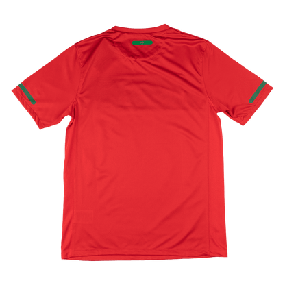 Retro Portugal Domicile Maillot 2010 Rouge