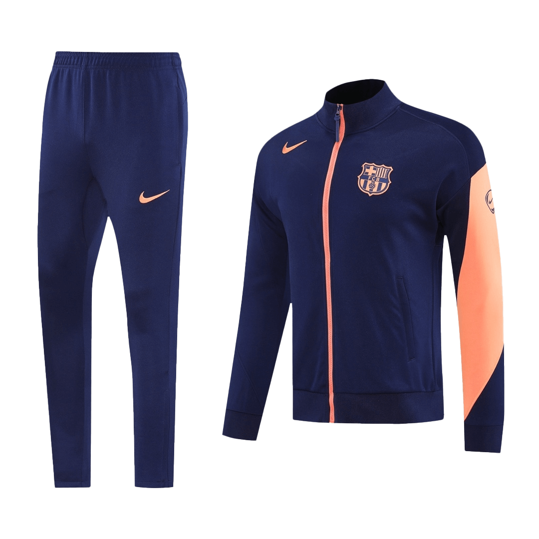 Barcelone Veste de Football Kit 2025/26 Navy&Orange