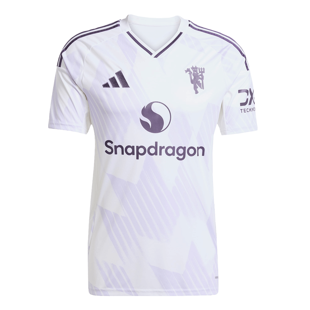 Manchester United Extérieur Maillot 2025/26 Grande Taille