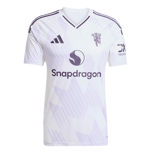 Manchester United Extérieur Maillot 2025/26 Grande Taille