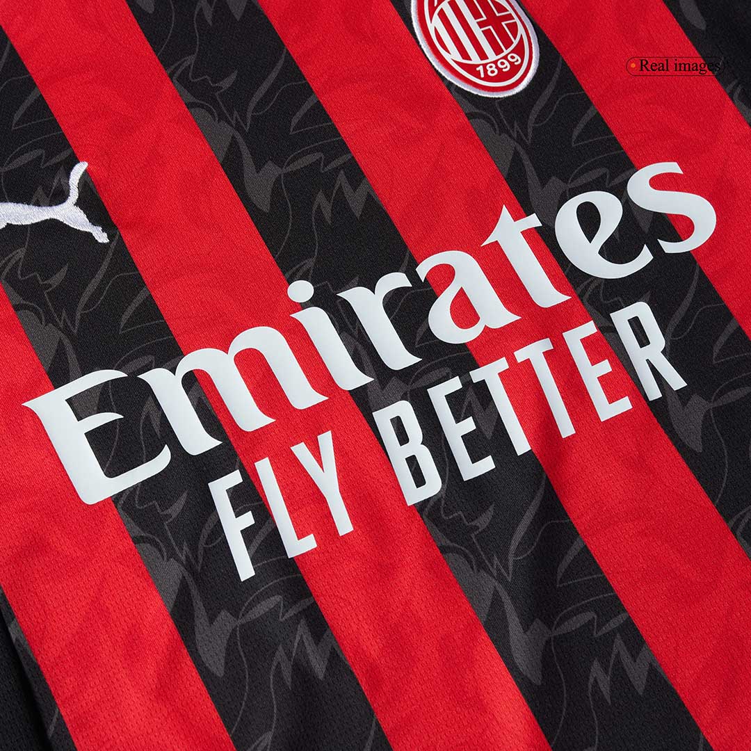 AC Milan Domicile Maillot Kit 2025/26 Red&Black