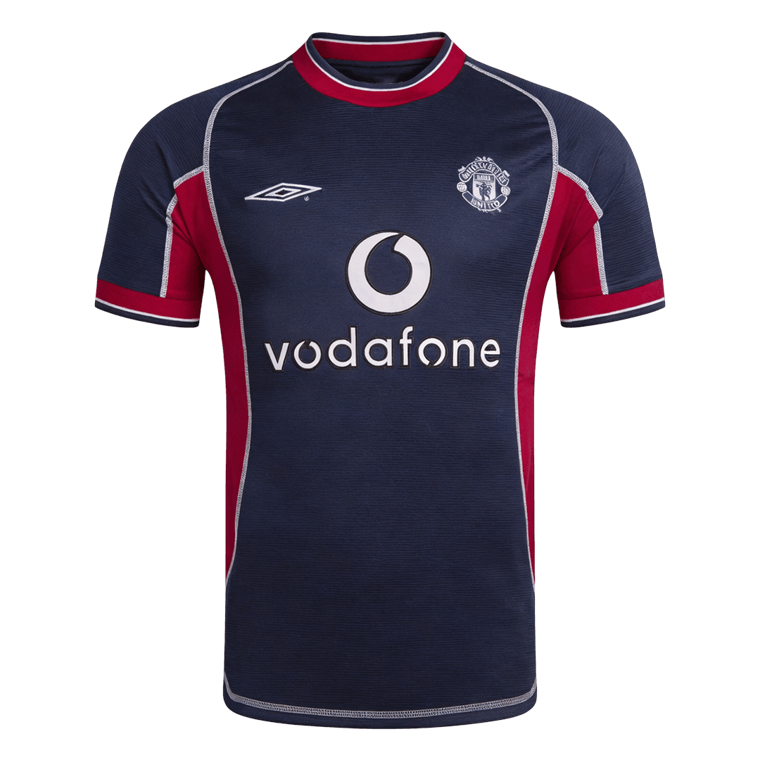 Retro Manchester United Derde Shirt 2000/01 Marineblauw