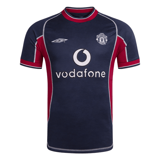 Retro Manchester United Derde Shirt 2000/01 Marineblauw