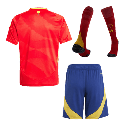 Espagne Domicile Maillot Kit 2024 Junior - Mon Maillot Foot Store