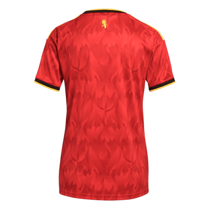 Vrouwen België Thuis Shirt - Wereldkampioenschap 2026 Rood