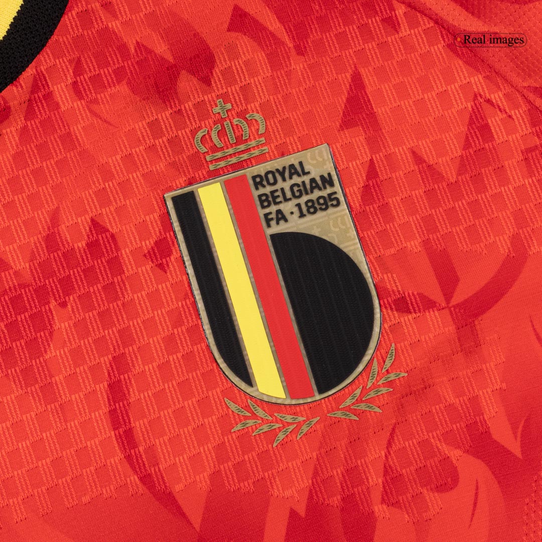 DE BRUYNE #7 België Thuisshirt - WK 2026 Rood Speler