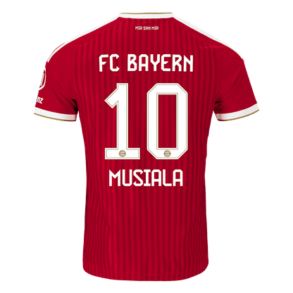 MUSIALA #10 Munich Domicile Maillot 2026/27 Rouge Joueur