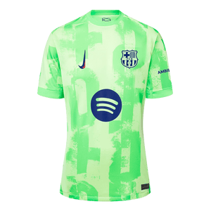 Barcelone Third Maillot 2024/25 Spotify Logo Without Text - Super