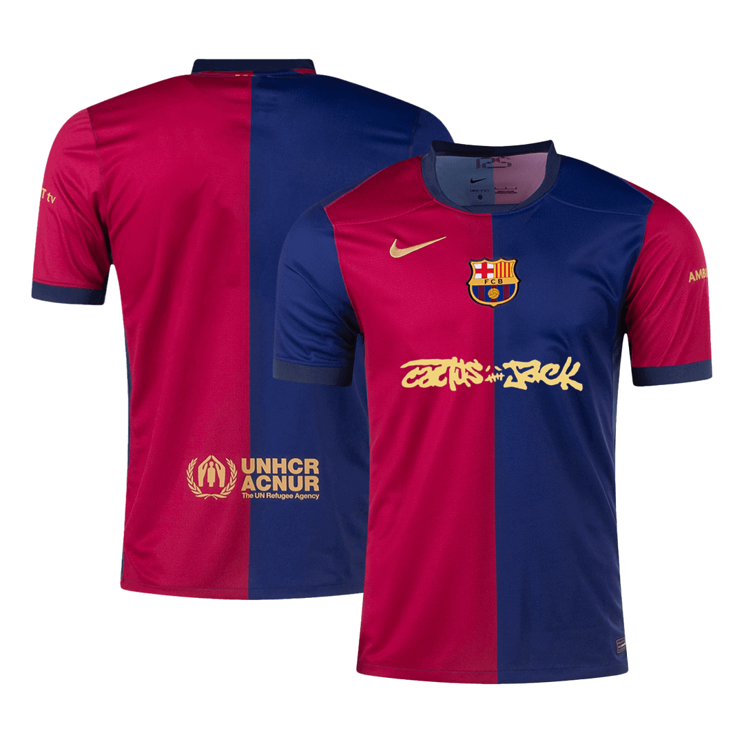 Barcelone X Travis Scott Domicile Maillot 2024/25 - Super