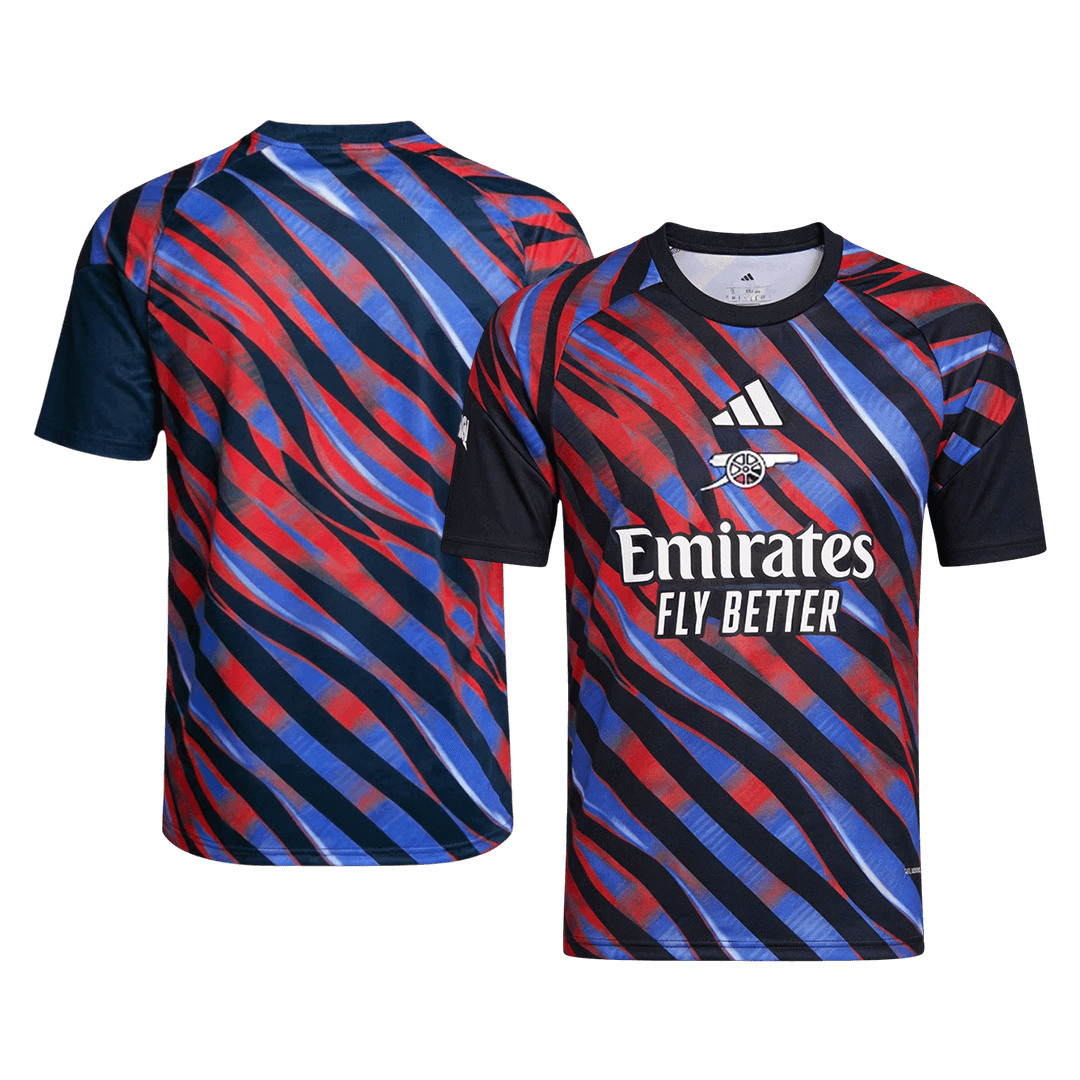 Arsenal Pre-Match Thuisshirt 2025/26 Blauw&Rood