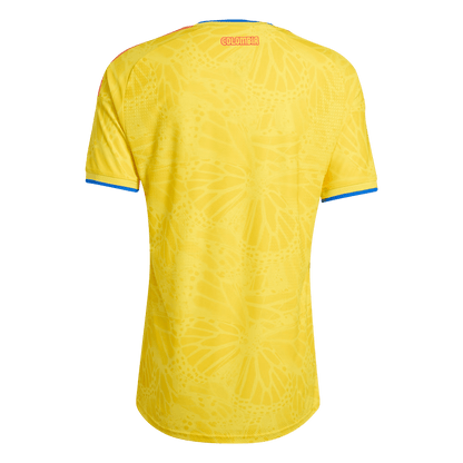Colombia Thuis Thuisshirt Wereldbeker 2026 Geel Speler Grote Maat