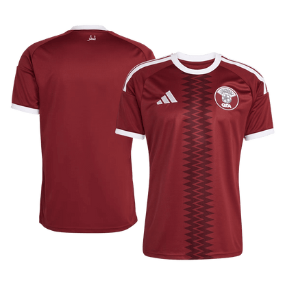 Qatar Thuis Shirt - Wereldkampioenschap 2026 Rood Grote Maat