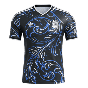 Argentine Extérieur Maillot Coupe du Monde 2026 Noir Joueur