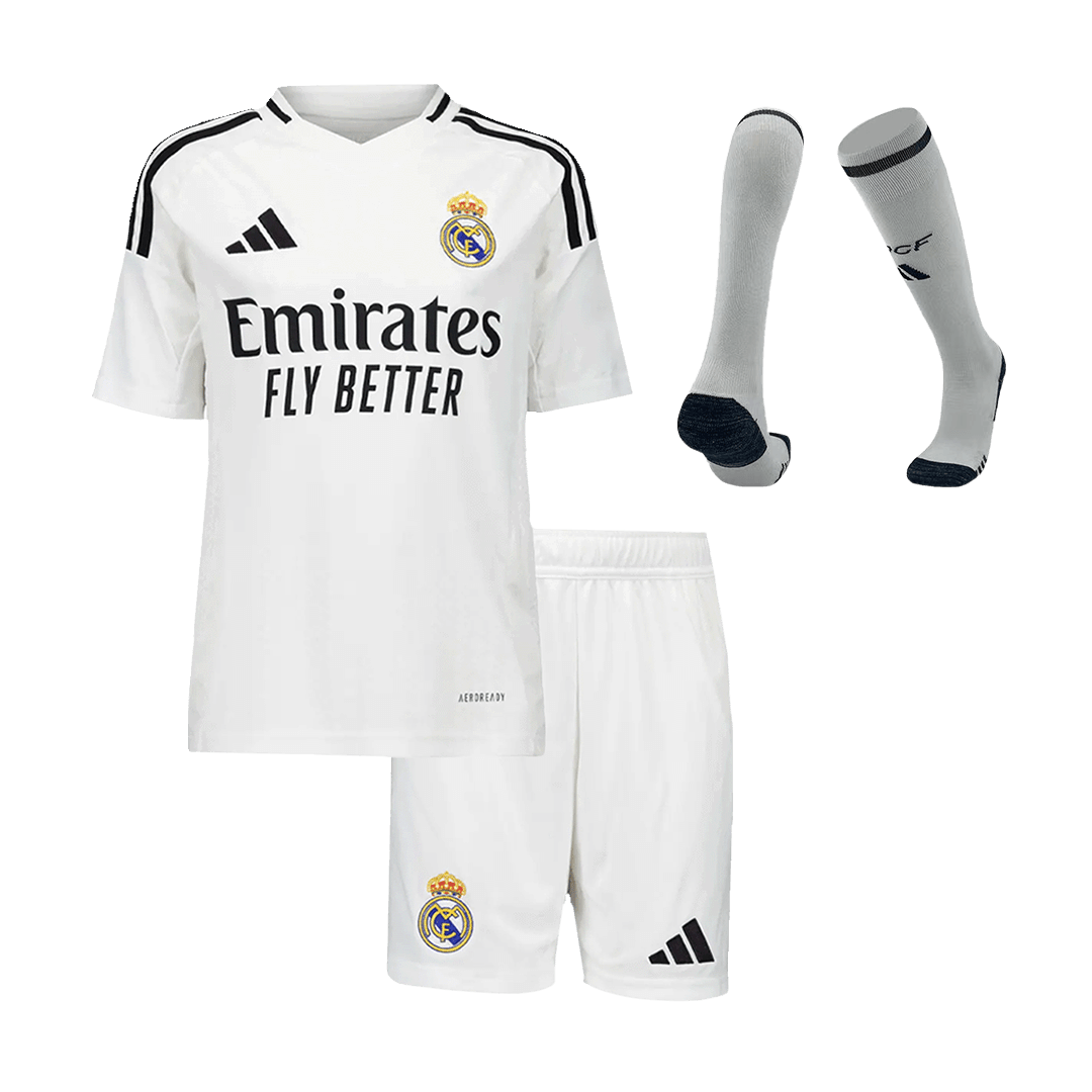 Real Madrid Domicile Maillot Kit 2024/25 Enfant - Mon Maillot Foot Store