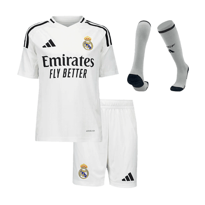 Real Madrid Domicile Maillot Kit 2024/25 Enfant - Mon Maillot Foot Store