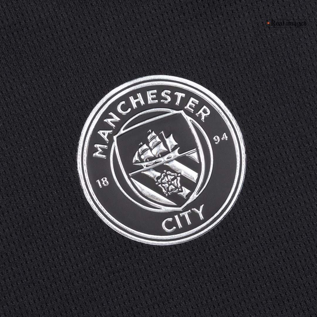Dames Manchester City Uitshirt 2025/26 Zwart