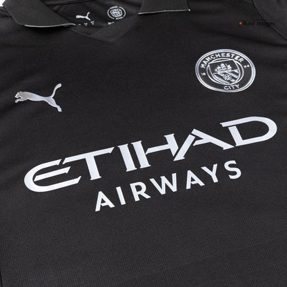 Manchester City Extérieur Maillot Kit 2025/26 Noir