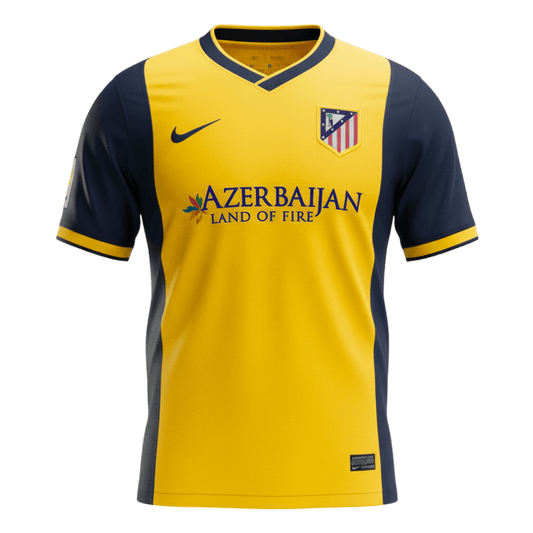 Retro Atlético Extérieur Maillot 2013/14 Jaune