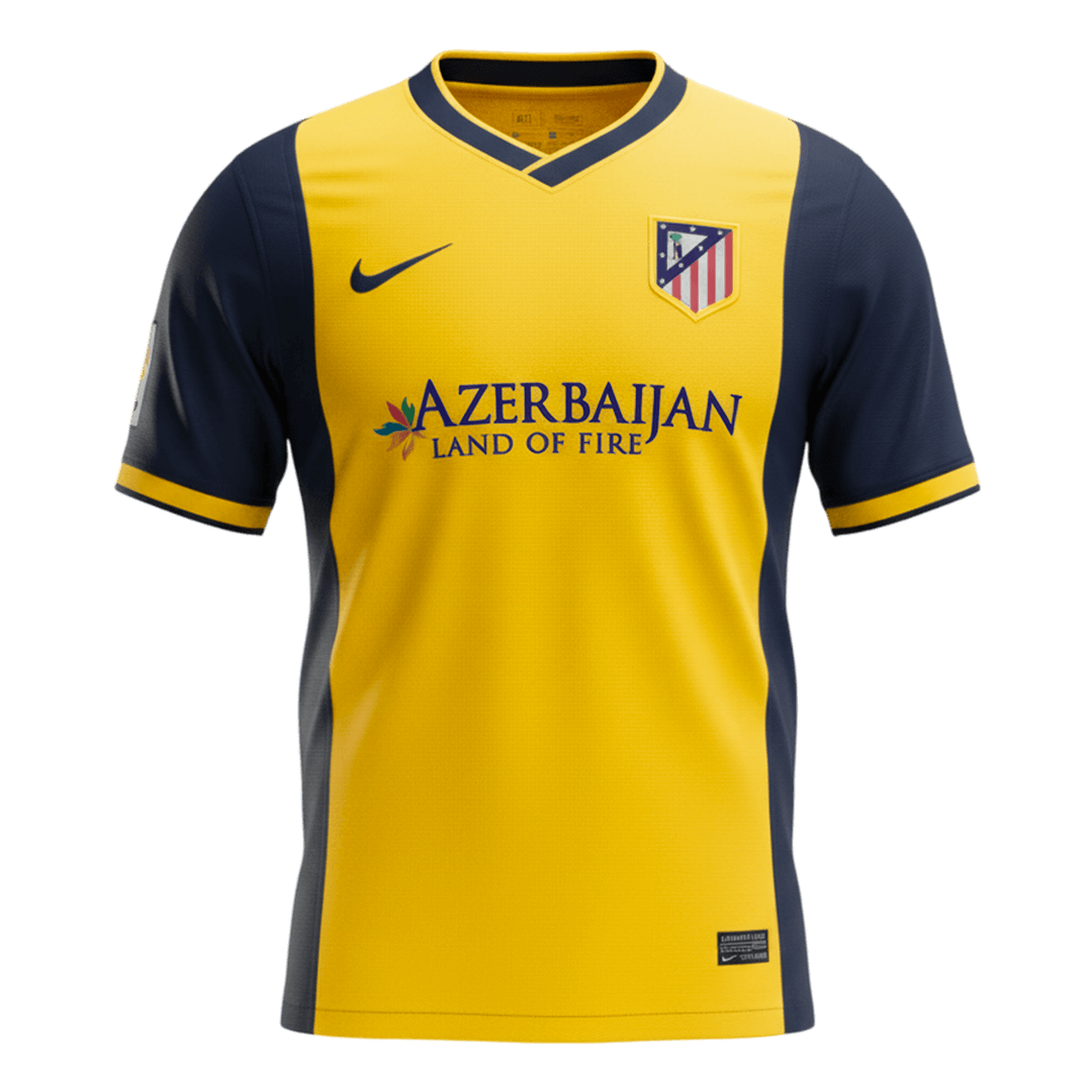 Retro Atlético Extérieur Maillot 2013/14 Jaune