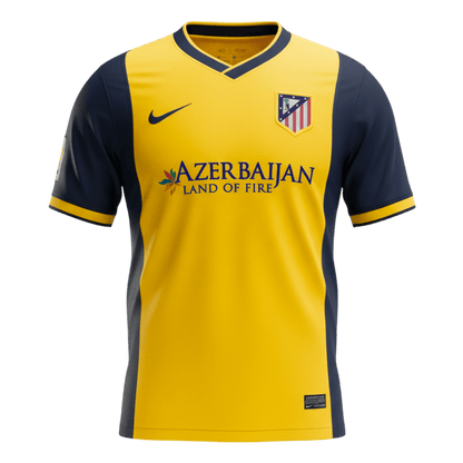 Retro Atlético Extérieur Maillot 2013/14 Jaune