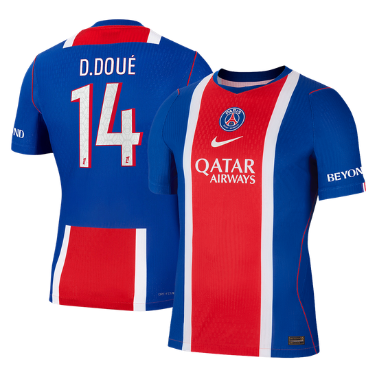 D. DOUÉ #14 Les Paris Domicile Maillot 2026/27 Dark Blue Joueur