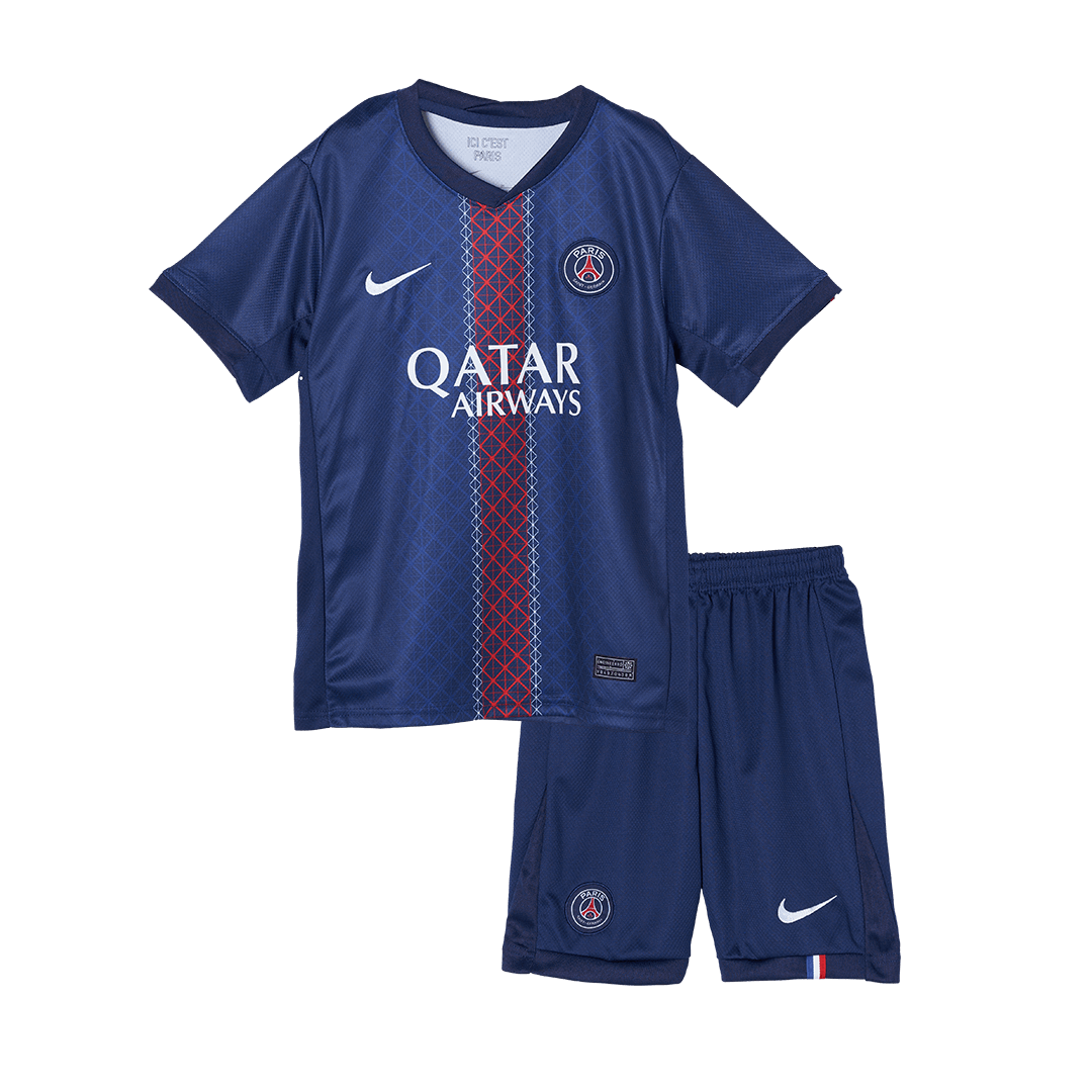 Les Paris Domicile Maillot Kit 2025/26 Junior Bleu marine