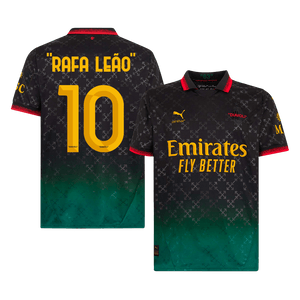 RAFA LEÃO' #10 Milan AC Fourth Maillot 2024/25