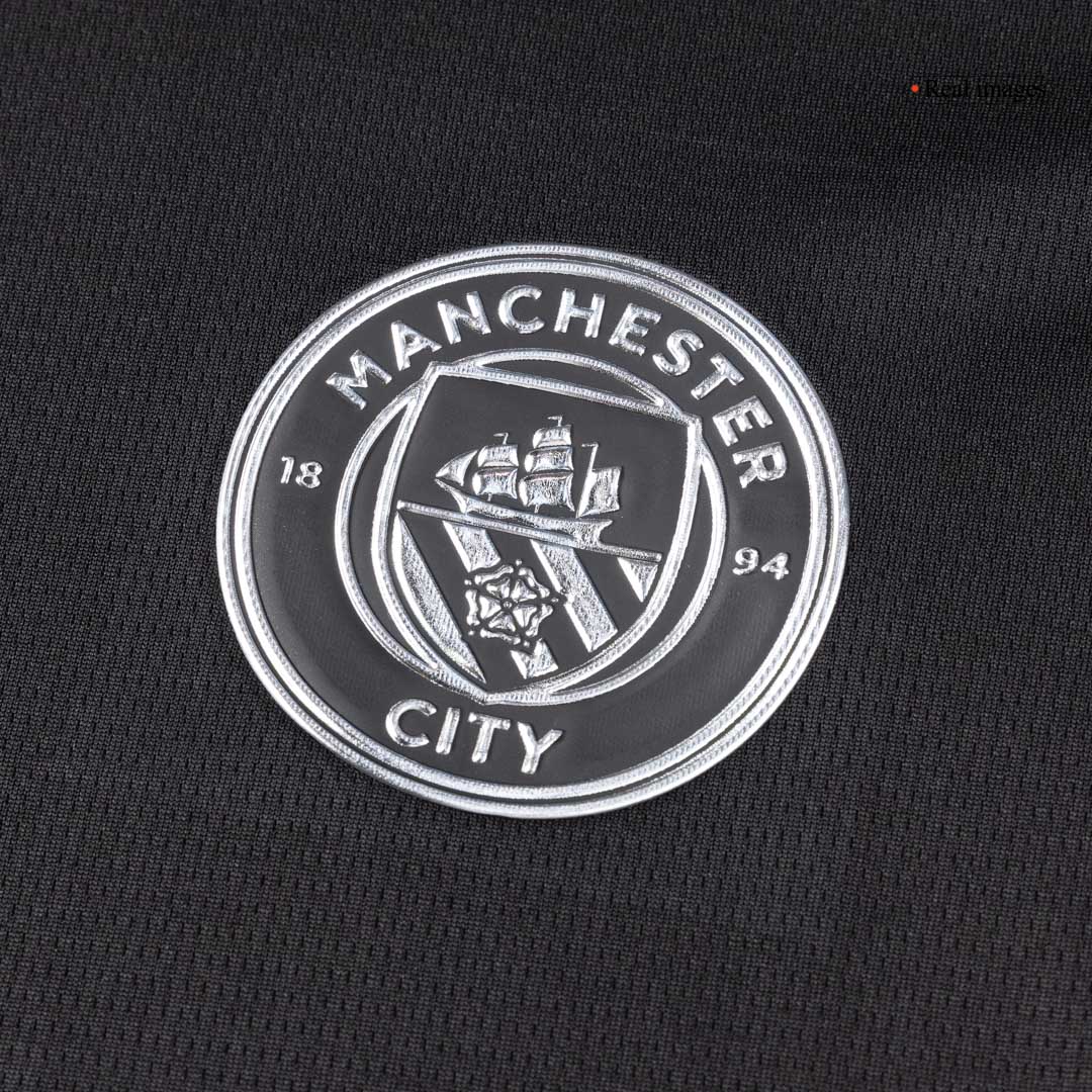 CHERKI #10 Manchester City Extérieur Maillot 2025/26 Noir