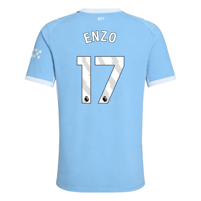 ENZO #17 Manchester City Domicile Maillot 2026/27 Bleu Joueur