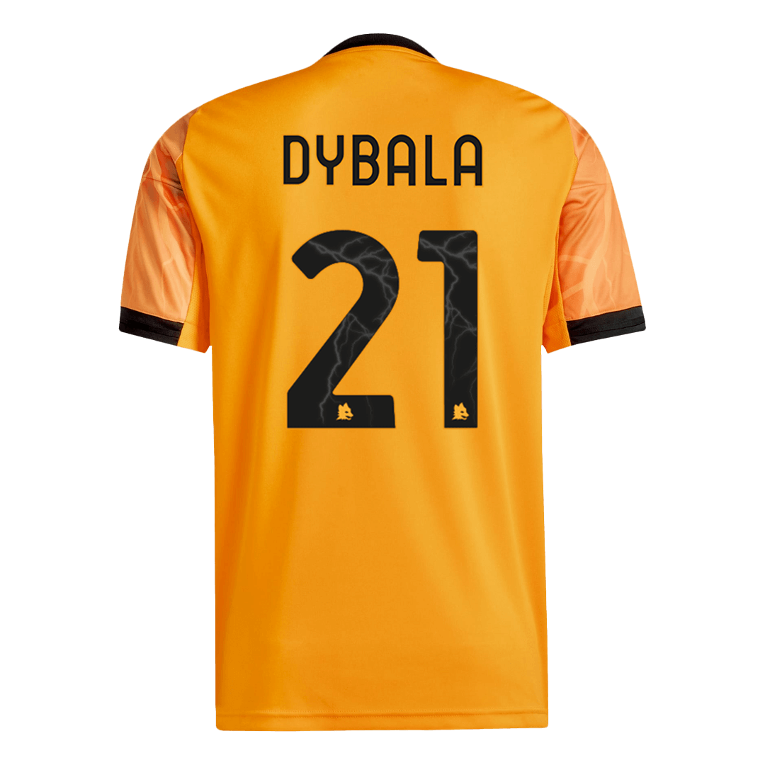 DYBALA #21 Roma Extérieur Maillot 2025/26 Orange