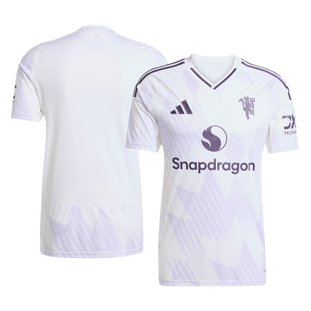 Manchester United Extérieur Maillot 2025/26 Grande Taille