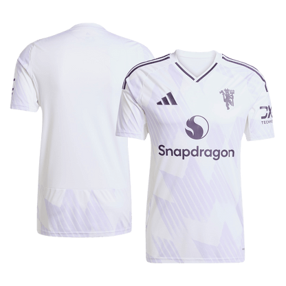 Manchester United Extérieur Maillot 2025/26 Grande Taille