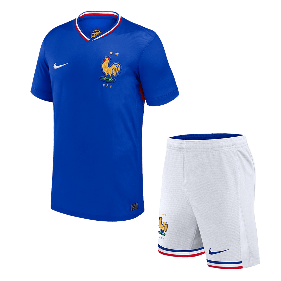 France Domicile Maillot Kit 2024 Enfant - Mon Maillot Foot Store