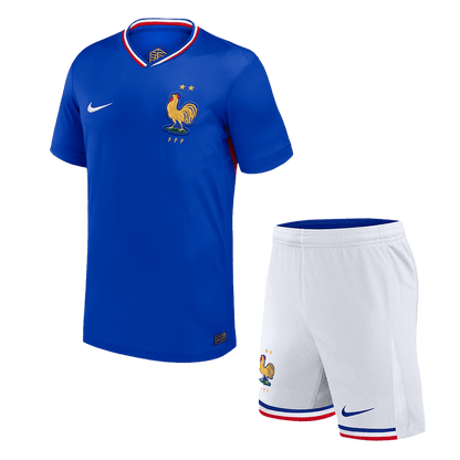 France Domicile Maillot Kit 2024 Enfant - Mon Maillot Foot Store