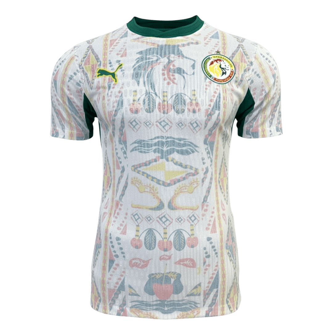 Senegal Domicile Maillot Coupe du Monde 2026 Blanc Joueur