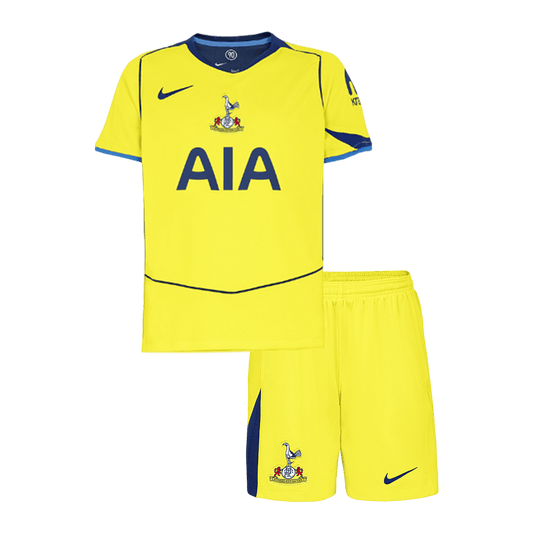 Tottenham Hotspur Maillot Kit 2025/26 Junior Jaune