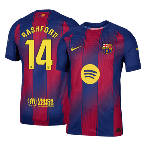 RASHFORD #14 Barcelone Domicile Maillot 2025/26 Authentique