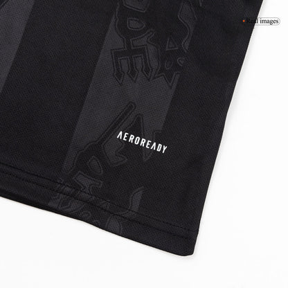 Manchester United Third Maillot Kit 2025/26 Enfant Noir